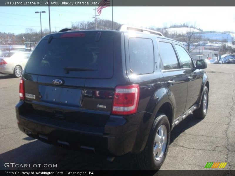 Black / Charcoal Black 2010 Ford Escape XLT V6 4WD