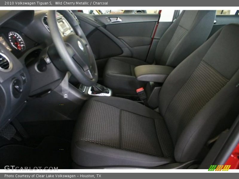Wild Cherry Metallic / Charcoal 2010 Volkswagen Tiguan S
