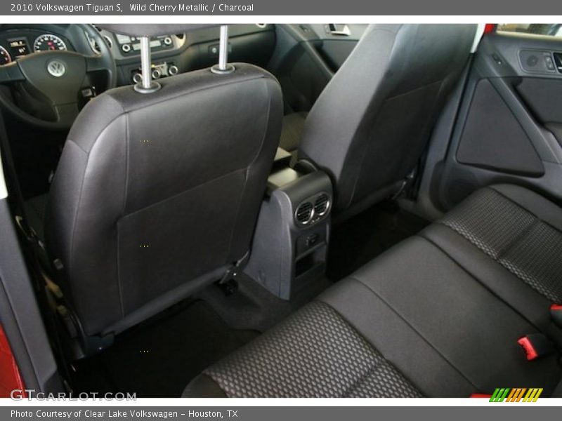 Wild Cherry Metallic / Charcoal 2010 Volkswagen Tiguan S