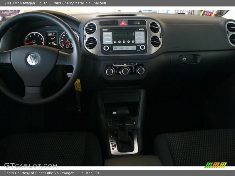 Wild Cherry Metallic / Charcoal 2010 Volkswagen Tiguan S