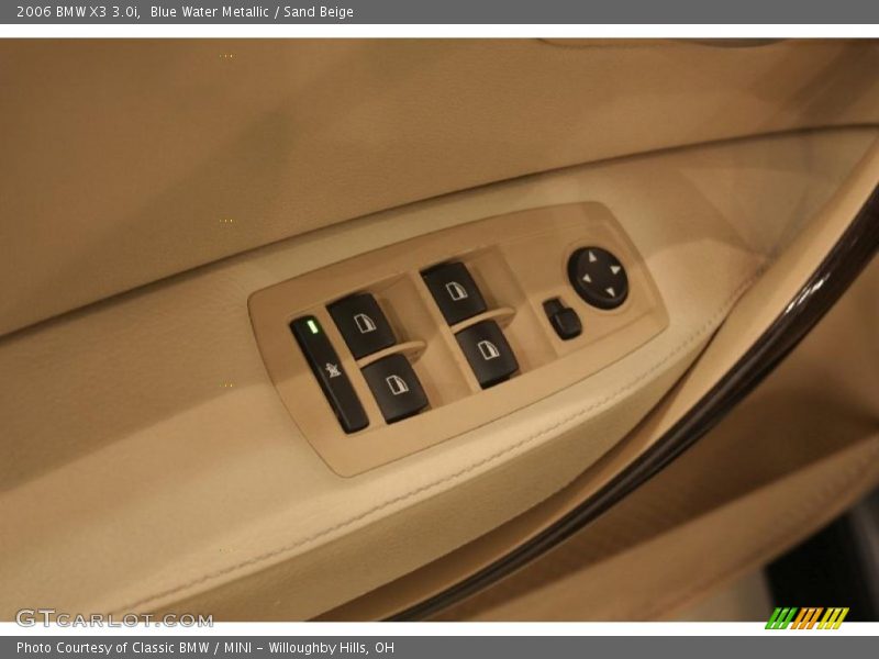 Blue Water Metallic / Sand Beige 2006 BMW X3 3.0i