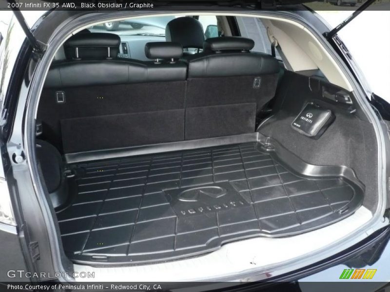 Black Obsidian / Graphite 2007 Infiniti FX 35 AWD