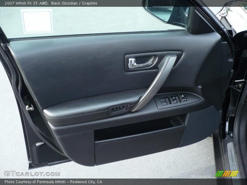 Black Obsidian / Graphite 2007 Infiniti FX 35 AWD