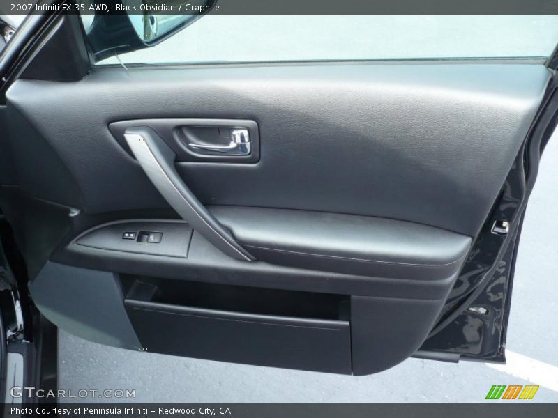 Black Obsidian / Graphite 2007 Infiniti FX 35 AWD
