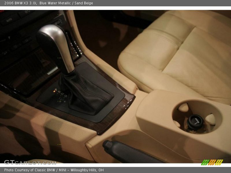 Blue Water Metallic / Sand Beige 2006 BMW X3 3.0i