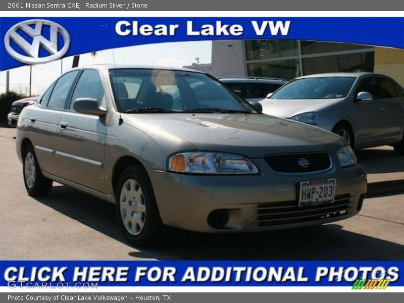 Radium Silver / Stone 2001 Nissan Sentra GXE