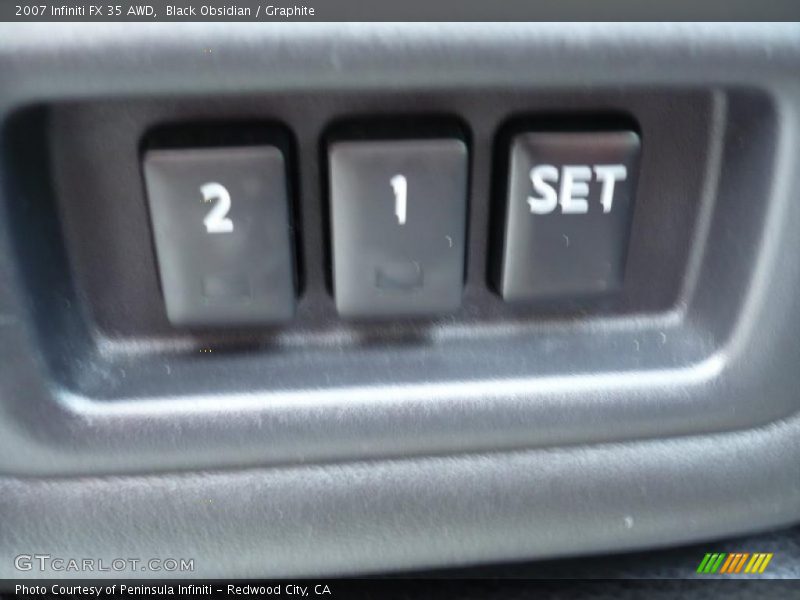 Black Obsidian / Graphite 2007 Infiniti FX 35 AWD
