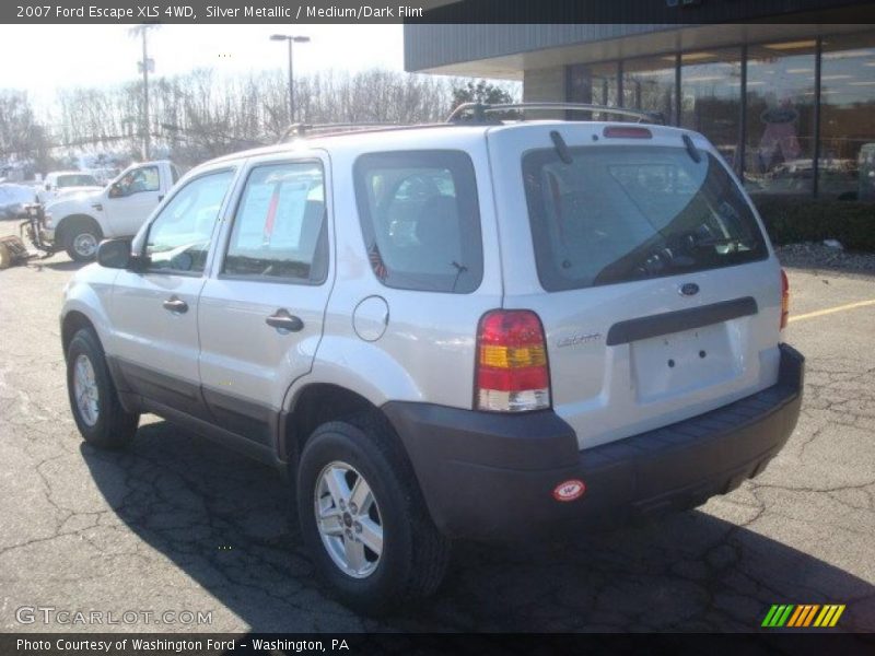Silver Metallic / Medium/Dark Flint 2007 Ford Escape XLS 4WD