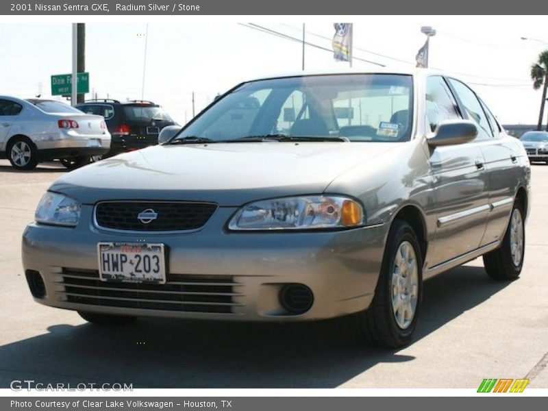 Radium Silver / Stone 2001 Nissan Sentra GXE