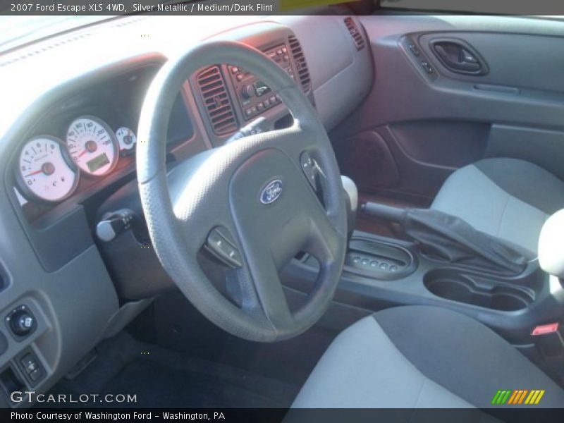 Silver Metallic / Medium/Dark Flint 2007 Ford Escape XLS 4WD