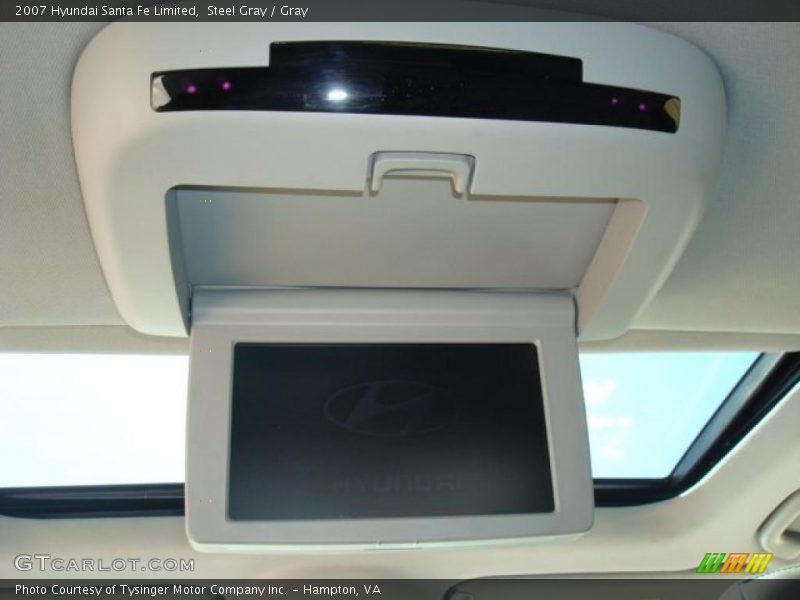 Steel Gray / Gray 2007 Hyundai Santa Fe Limited