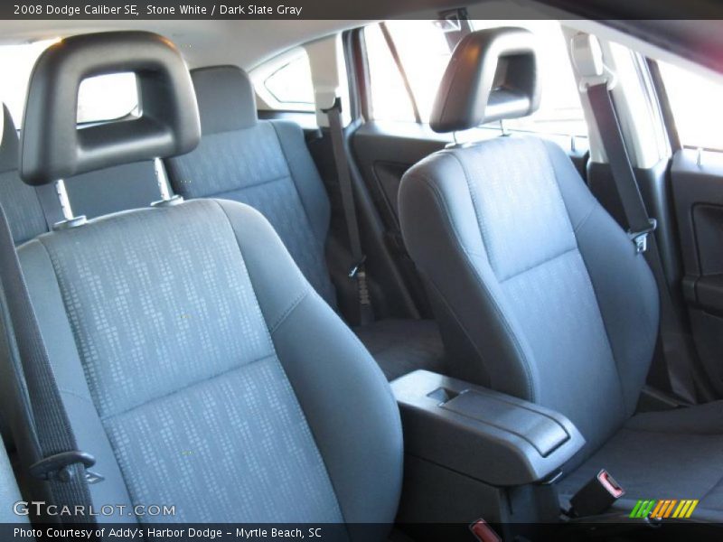 Stone White / Dark Slate Gray 2008 Dodge Caliber SE