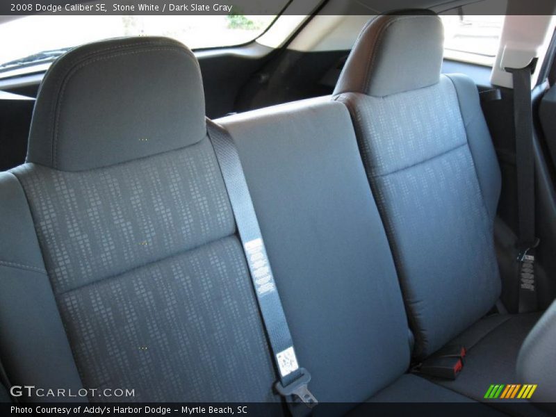 Stone White / Dark Slate Gray 2008 Dodge Caliber SE