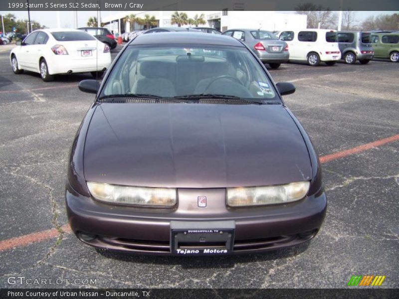 Brown / Gray 1999 Saturn S Series SL2 Sedan