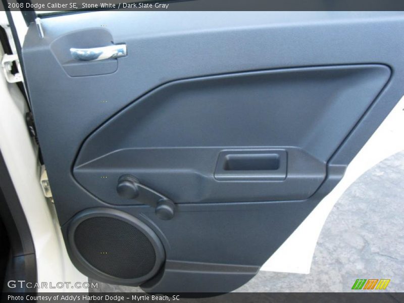 Stone White / Dark Slate Gray 2008 Dodge Caliber SE