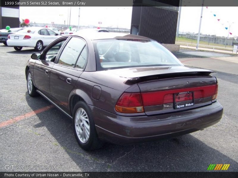 Brown / Gray 1999 Saturn S Series SL2 Sedan