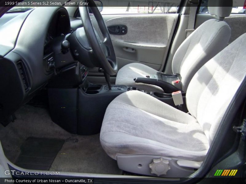 Brown / Gray 1999 Saturn S Series SL2 Sedan