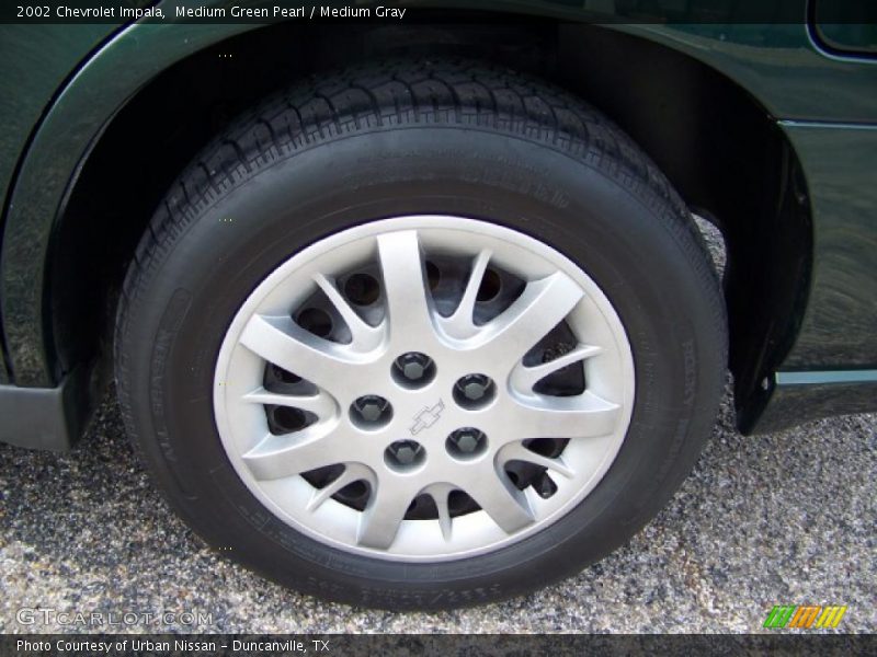 Medium Green Pearl / Medium Gray 2002 Chevrolet Impala