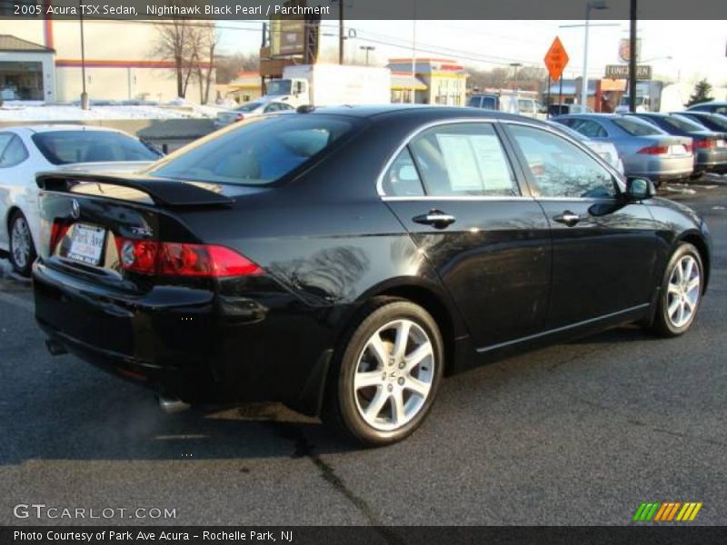 Nighthawk Black Pearl / Parchment 2005 Acura TSX Sedan