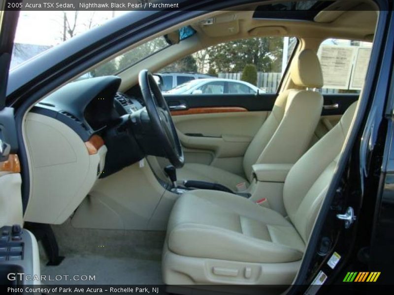 Nighthawk Black Pearl / Parchment 2005 Acura TSX Sedan