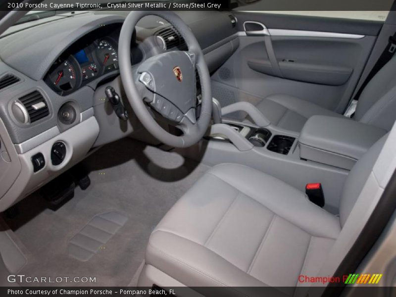 Crystal Silver Metallic / Stone/Steel Grey 2010 Porsche Cayenne Tiptronic