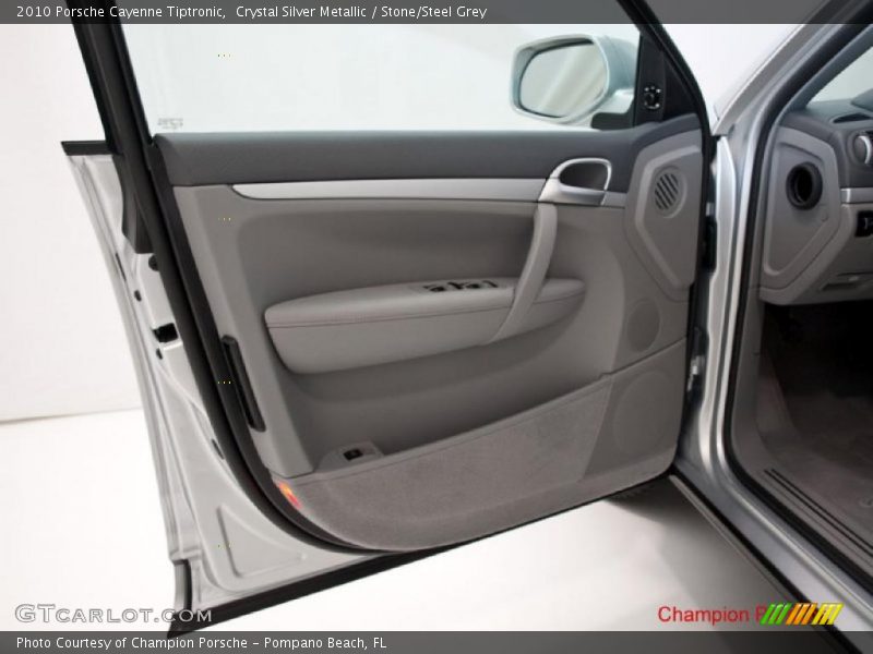 Crystal Silver Metallic / Stone/Steel Grey 2010 Porsche Cayenne Tiptronic