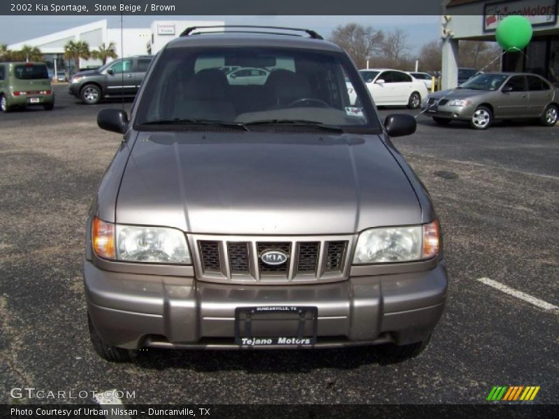 Stone Beige / Brown 2002 Kia Sportage