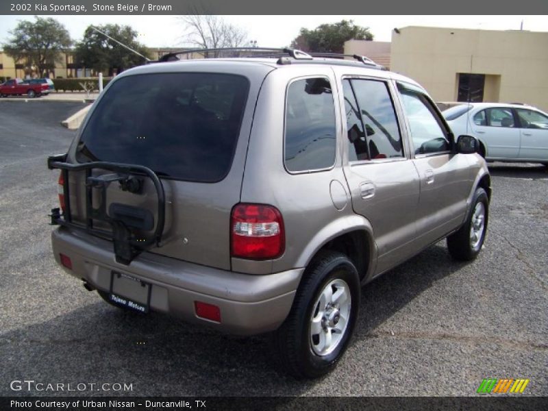 Stone Beige / Brown 2002 Kia Sportage