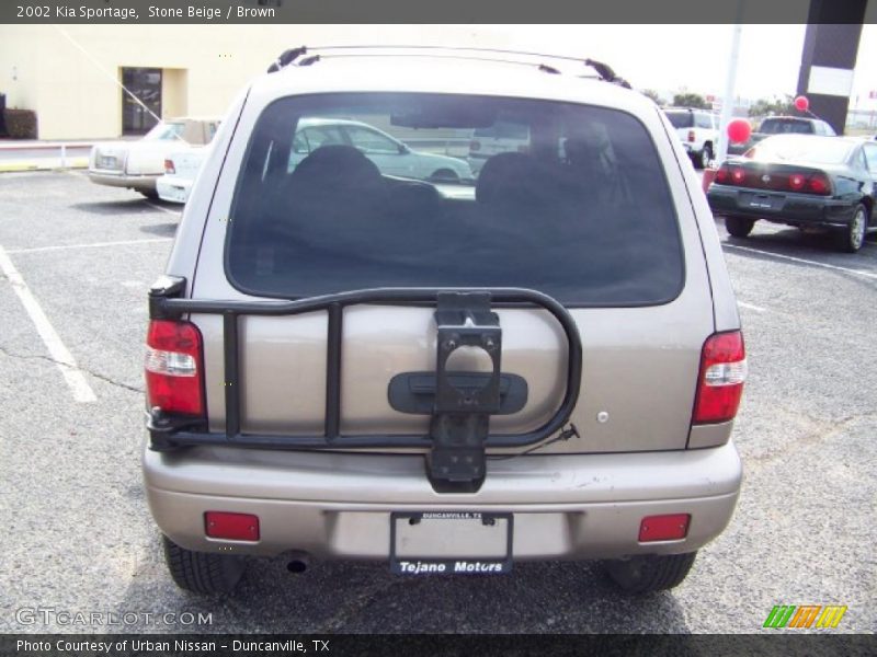 Stone Beige / Brown 2002 Kia Sportage