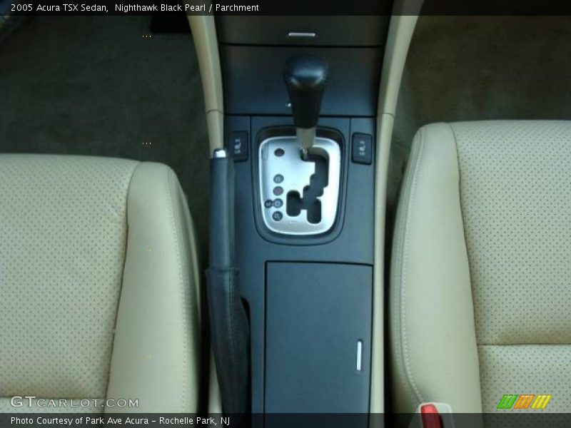 Nighthawk Black Pearl / Parchment 2005 Acura TSX Sedan