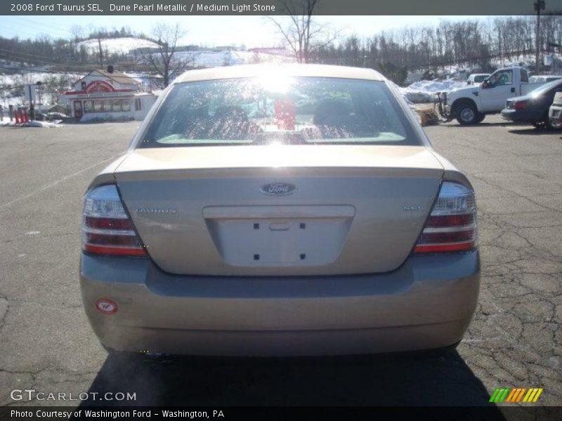 Dune Pearl Metallic / Medium Light Stone 2008 Ford Taurus SEL