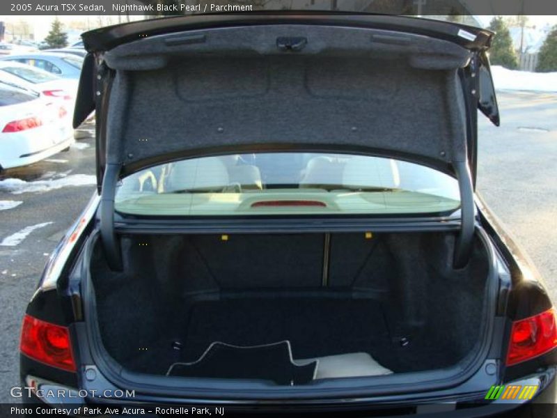 Nighthawk Black Pearl / Parchment 2005 Acura TSX Sedan