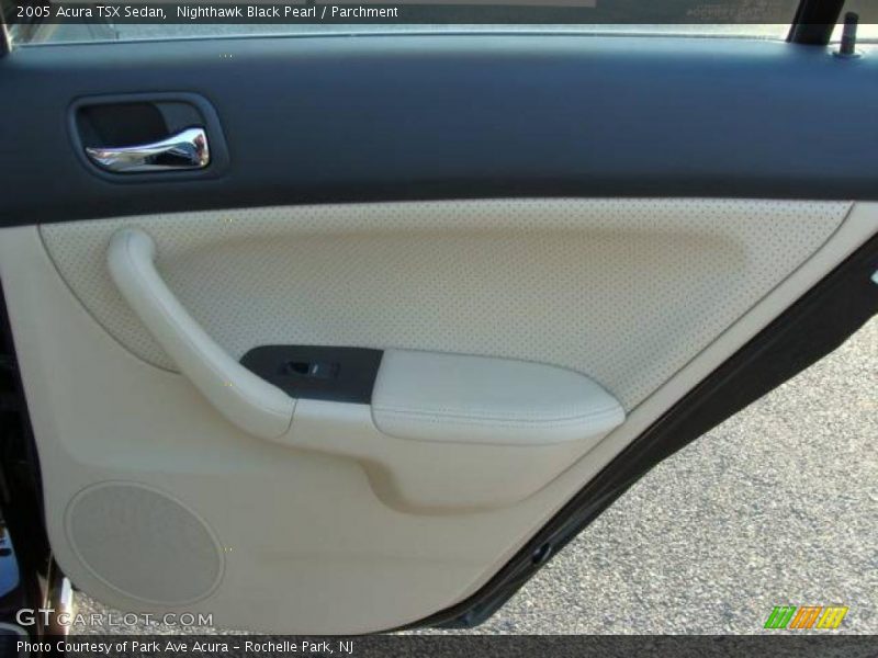 Nighthawk Black Pearl / Parchment 2005 Acura TSX Sedan