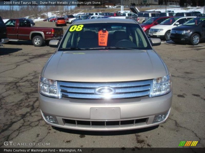 Dune Pearl Metallic / Medium Light Stone 2008 Ford Taurus SEL