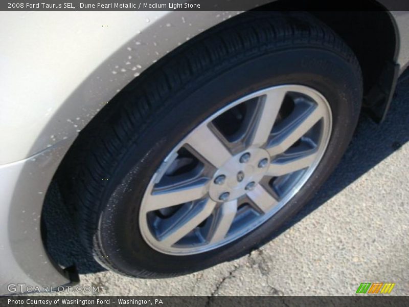 Dune Pearl Metallic / Medium Light Stone 2008 Ford Taurus SEL