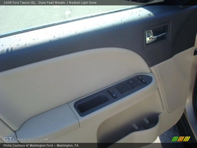 Dune Pearl Metallic / Medium Light Stone 2008 Ford Taurus SEL