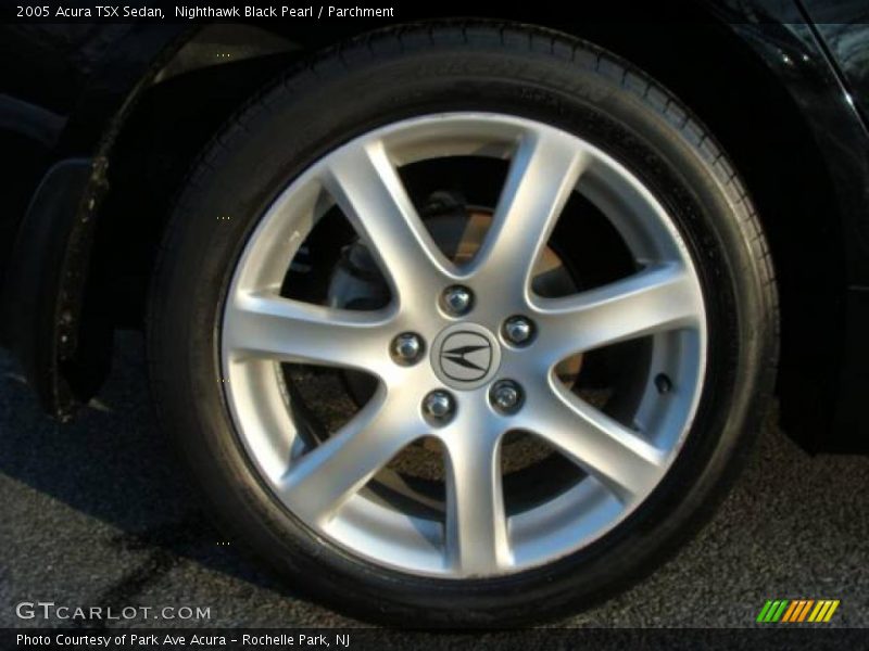 Nighthawk Black Pearl / Parchment 2005 Acura TSX Sedan