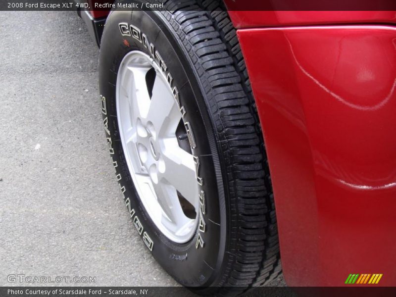 Redfire Metallic / Camel 2008 Ford Escape XLT 4WD