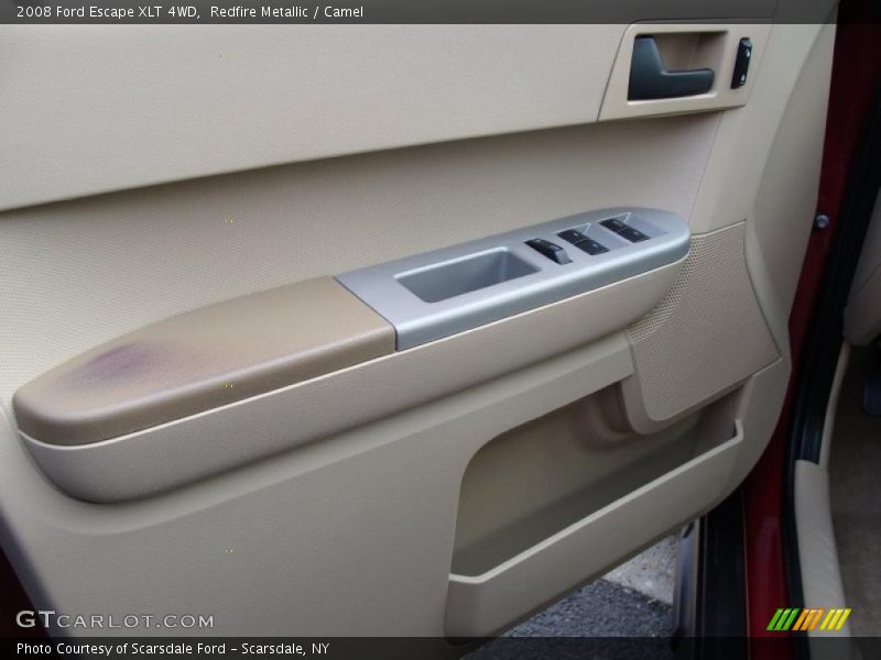 Redfire Metallic / Camel 2008 Ford Escape XLT 4WD