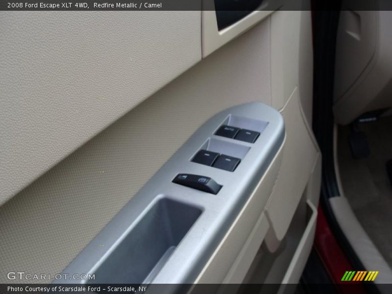 Redfire Metallic / Camel 2008 Ford Escape XLT 4WD