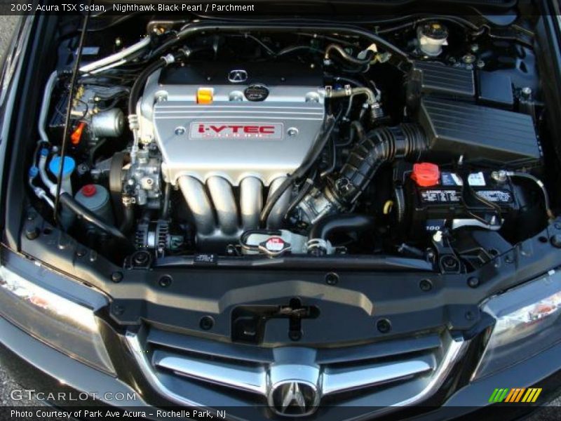 Nighthawk Black Pearl / Parchment 2005 Acura TSX Sedan