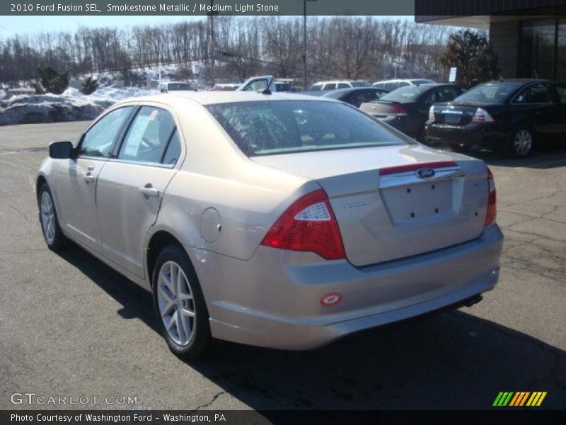 Smokestone Metallic / Medium Light Stone 2010 Ford Fusion SEL