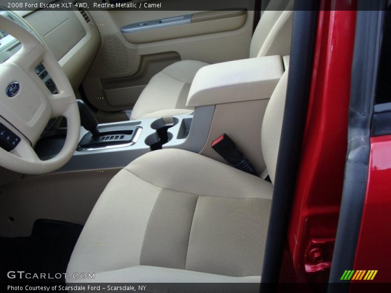 Redfire Metallic / Camel 2008 Ford Escape XLT 4WD
