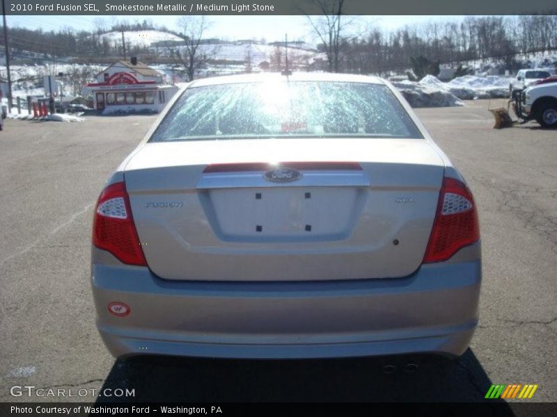 Smokestone Metallic / Medium Light Stone 2010 Ford Fusion SEL