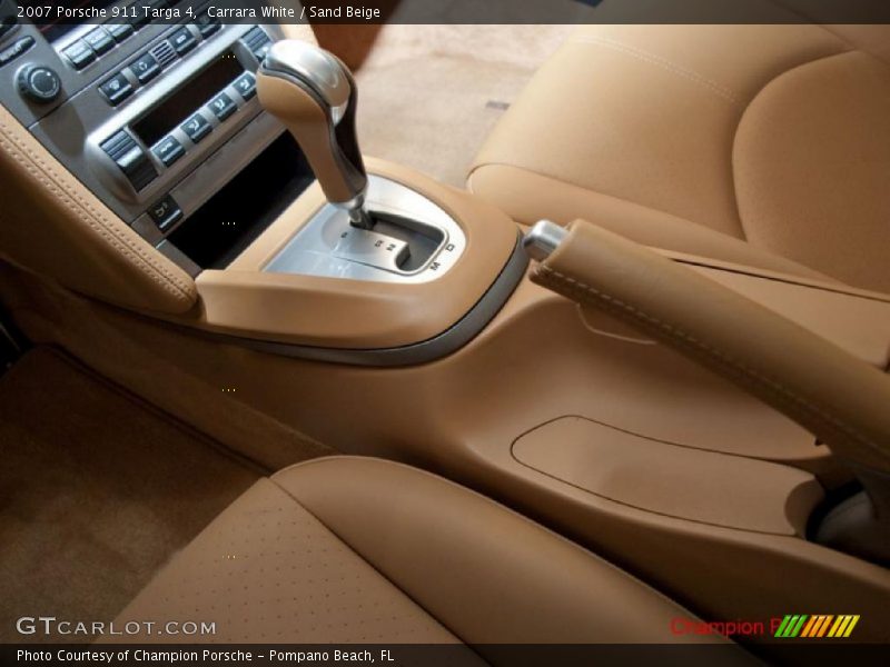 Carrara White / Sand Beige 2007 Porsche 911 Targa 4