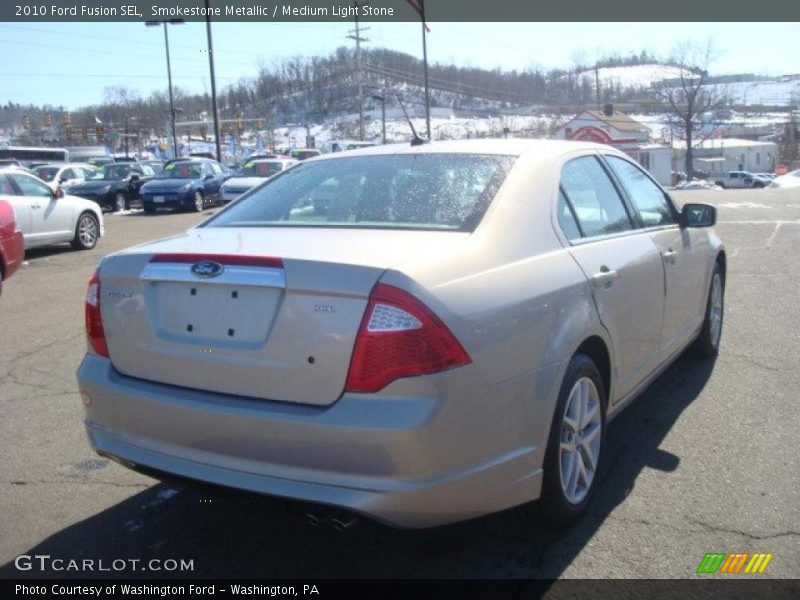 Smokestone Metallic / Medium Light Stone 2010 Ford Fusion SEL