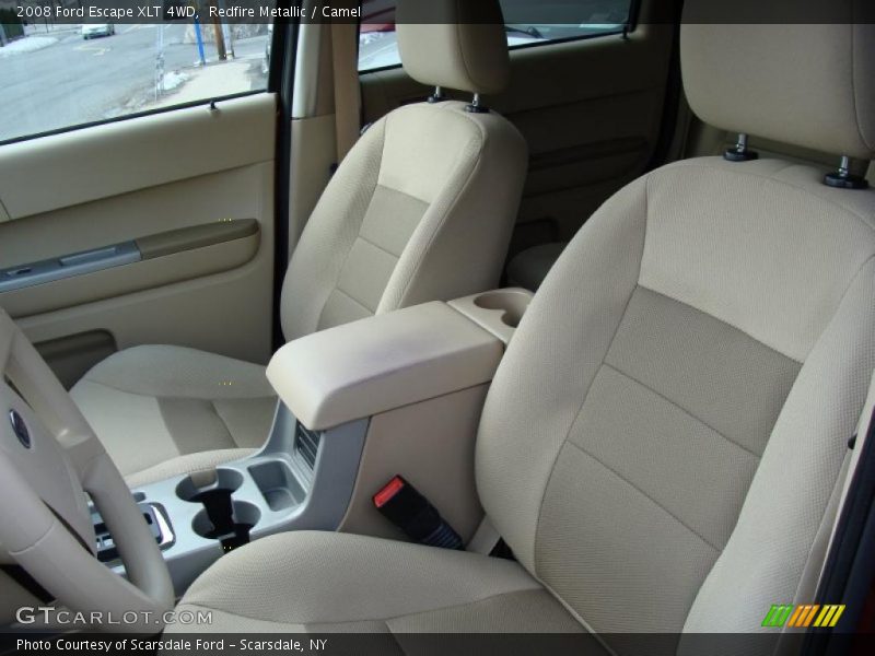 Redfire Metallic / Camel 2008 Ford Escape XLT 4WD