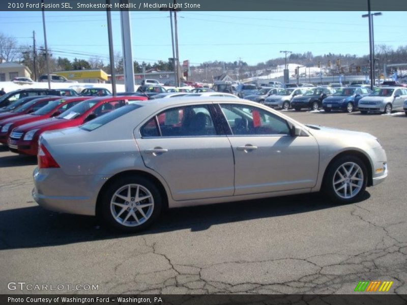 Smokestone Metallic / Medium Light Stone 2010 Ford Fusion SEL