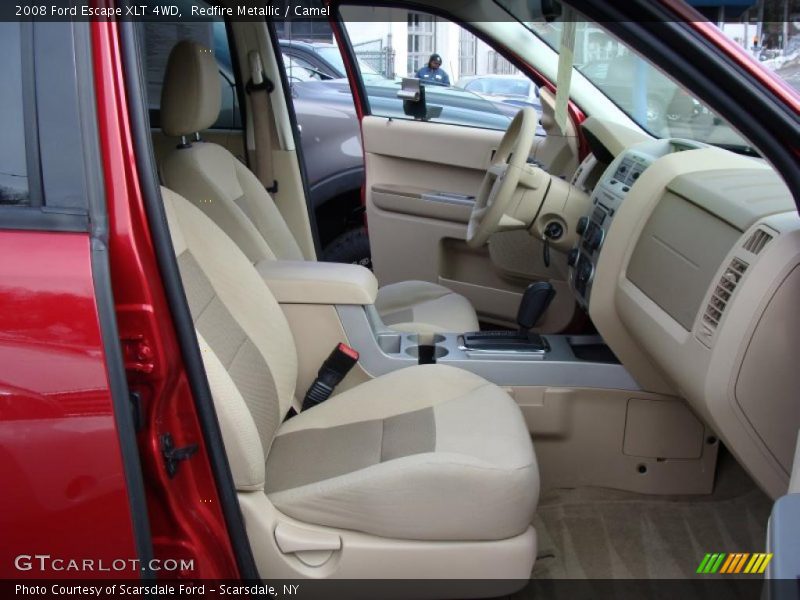 Redfire Metallic / Camel 2008 Ford Escape XLT 4WD