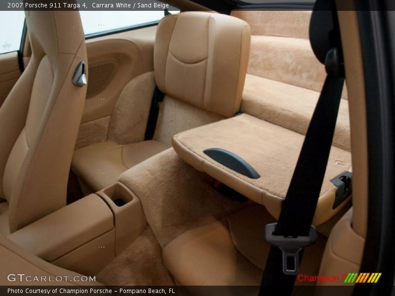 Carrara White / Sand Beige 2007 Porsche 911 Targa 4